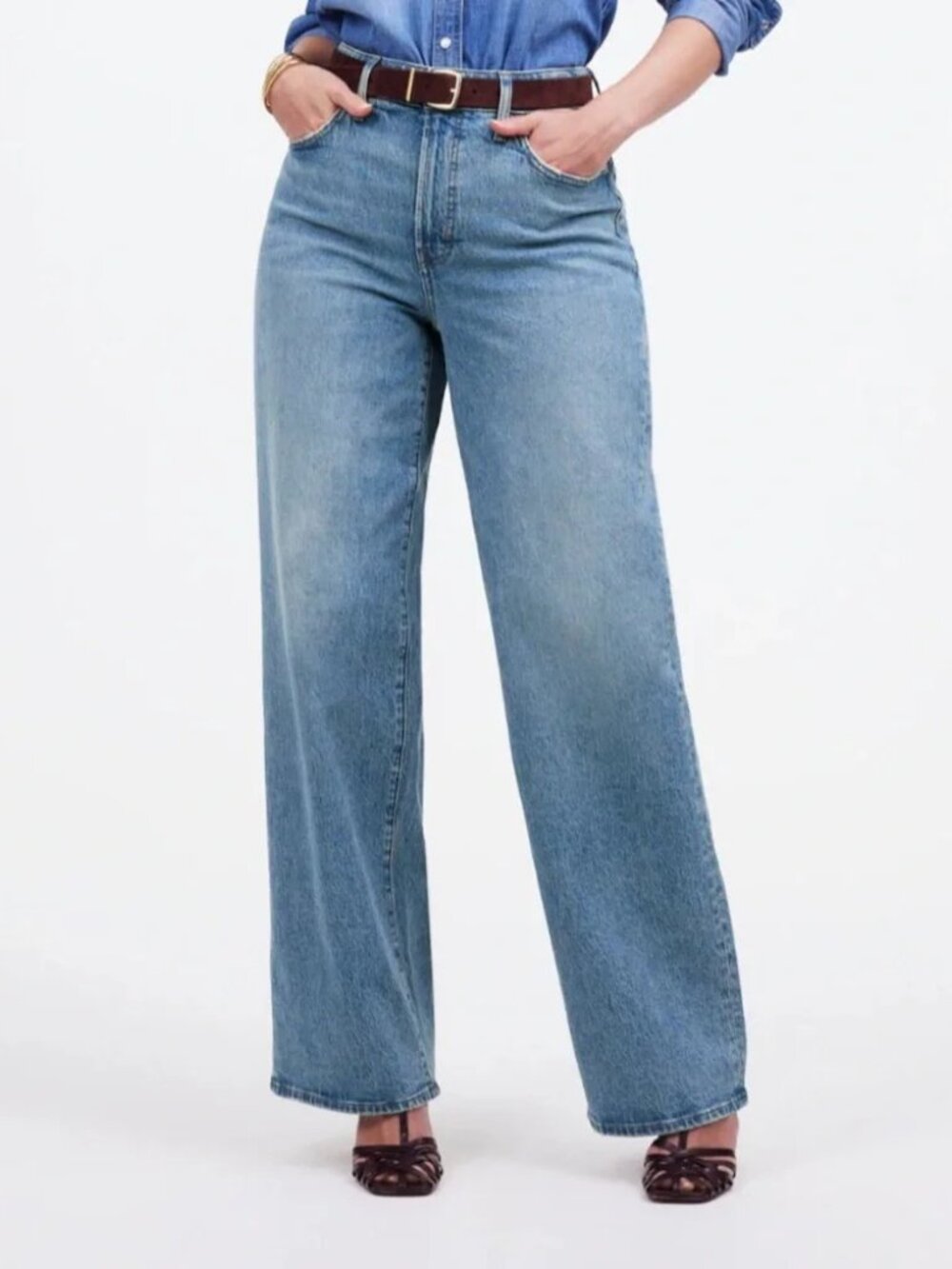 Madwell The Curvy Perfect Vintage Wide-Leg Jean 27